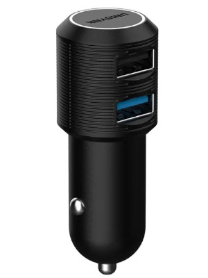 UNISYNK Dual USB Car Charger QC3+2.4A i gruppen Produkter / Teknik & Mobiltillbehr / vrigt hos Riksfrbundet M Sverige (10218)