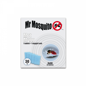 Mr Mosquito Refill, 30-pack i gruppen Produkter / Hem & Fritid / Myggskydd hos Riksfrbundet M Sverige (112002)