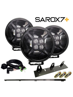 Sarox7+ Trinity LED-extraljuspaket (12V) i gruppen Produkter / Bil & Fordon / Belysning hos Riksfrbundet M Sverige (1360063)