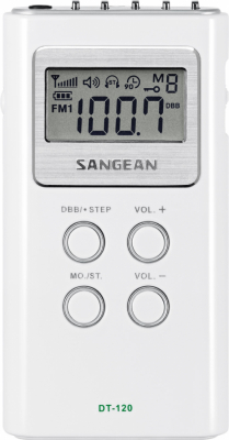 Fickradio Sangean DT-120 i gruppen Produkter / Hem & Fritid / Radio hos Riksfrbundet M Sverige (DT120-2)