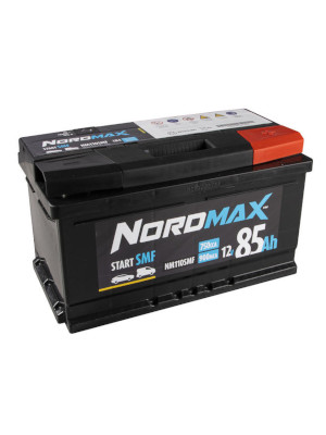 Startbatteri Nordmax SMF 12V 85Ah 750A i gruppen Produkter / Bil & Fordon / Startbatteri hos Riksfrbundet M Sverige (NM110SMF)